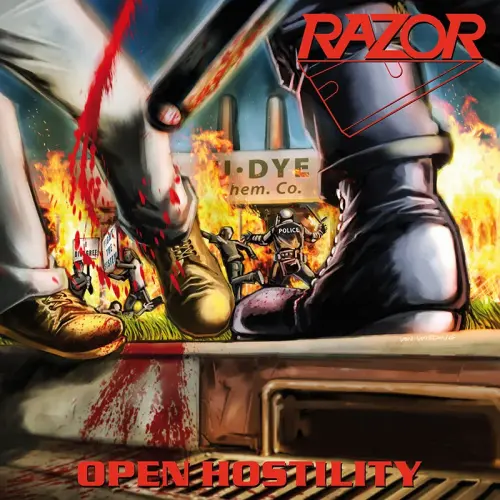 RAZOR / レイザー / OPEN HOSTILITY (BLACK VINYL)