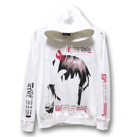 messa(JPN/APPAREL) / S / WHITE / Blood Trail プルオーバーパーカー