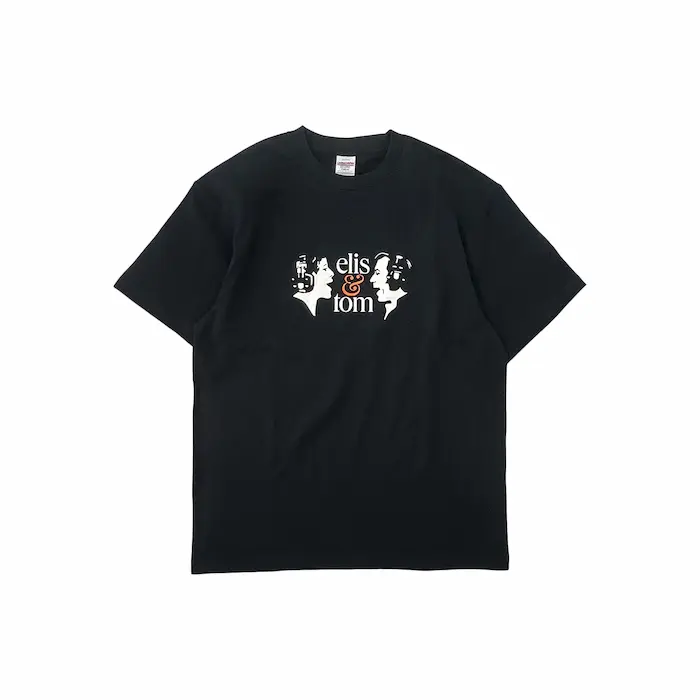 ELIS REGINA & ANTONIO CARLOS JOBIM / エリス・レジーナ&アントニオ・カルロス・ジョビン / ELIS&TOM T-Shirt Black M / エリス&トムTシャツ黒M
