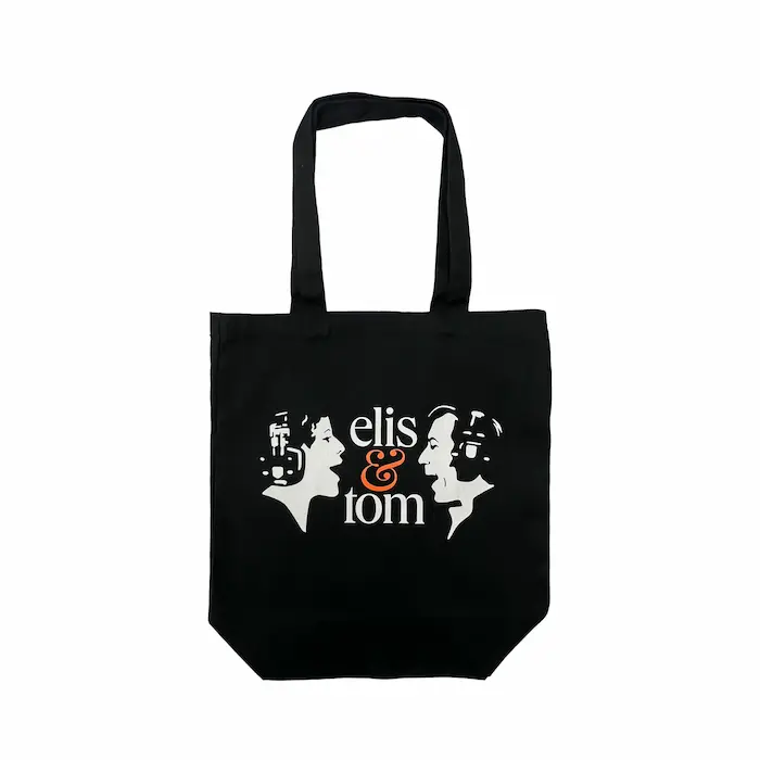 ELIS REGINA & ANTONIO CARLOS JOBIM / エリス・レジーナ&アントニオ・カルロス・ジョビン / ELIS&TOM Tote Black / エリス&トム トート黒