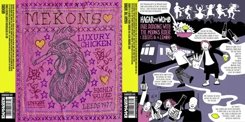 MEKONS : HAGAR THE WOMB / SPLIT (7")