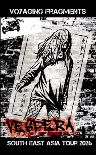 VESPERA / VOYAGING FRAGMENTS - SOUTH EAST ASIA TOUR 2026 (CASSETTE)