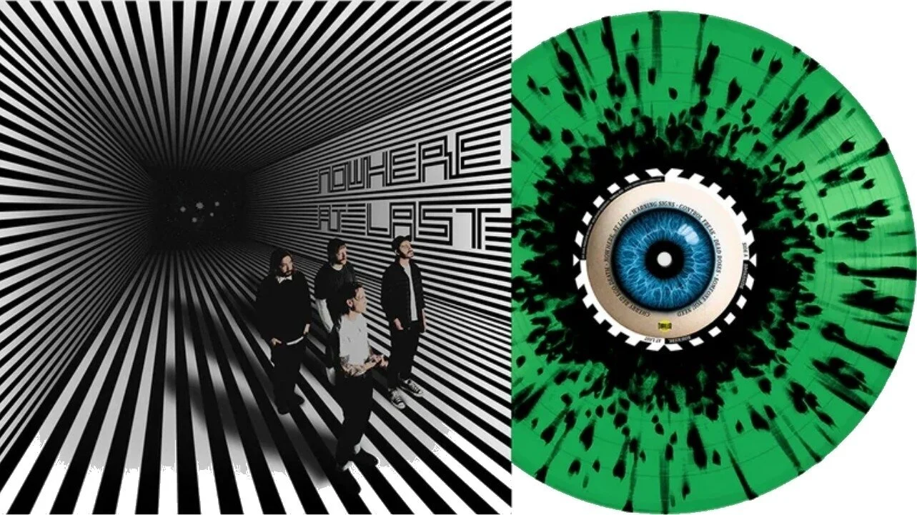BROADSIDE / ブロードサイド / NOWHERE / AT LAST (KELLY GREEN W/ BLACK SPLATTER LP)
