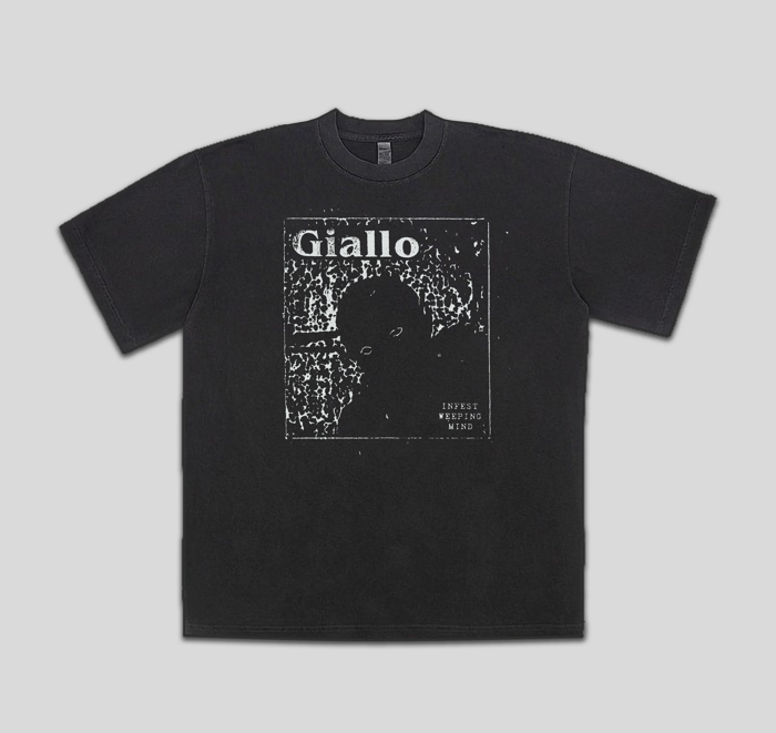 M/INFEST WEEPING MIND T-SHIRT (BLACK)/GIALLO (PUNK)/ミネアポリスの