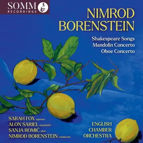NIMROD BORENSTEIN / ニムロッド・ボーレンシュタイン / BORENSTEIN:MANDOLIN CONCERTO / SHAKESPEARE SONGS