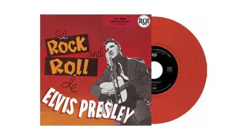 ELVIS PRESLEY / エルヴィス・プレスリー / EP ETRANGER NO.19 - EL ROCK AND ROLL DE ELVIS PRESLEY (SPAIN) (7" /RED VINYL)