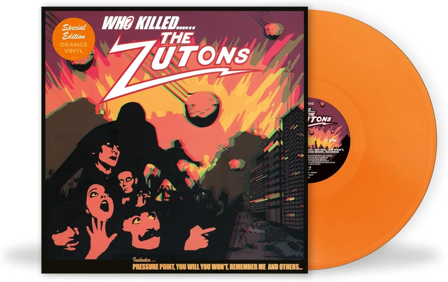 ZUTONS / ズートンズ / WHO KILLED...... THE ZUTONS? (ORANGE VINYL)
