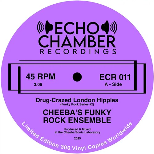 CHEEBA'S FUNKY ROCK ENSEMBLE / DRUG-CRAZED LONDON HIPPIES -B/W- YOU WANNA RIDE? (7")