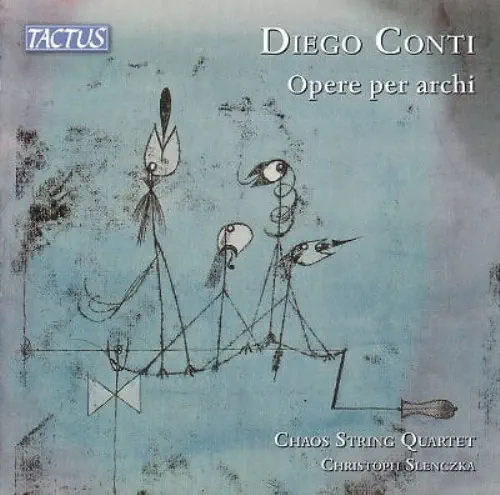 CHAOS STRING QUARTET / ケイオス弦楽四重奏団 / DIEGO CONTI:STRING WORKS