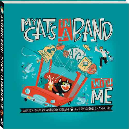 ANTHONY GREEN / アンソニーグリーン / MY CAT'S IN A BAND WITH ME (BOOK + 7")