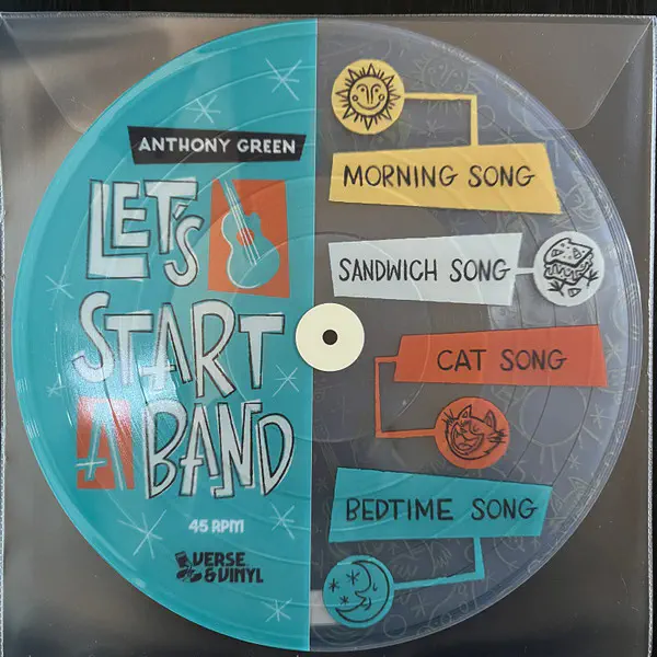 ANTHONY GREEN / アンソニーグリーン / LET'S START A BAND (PICTURE DISC 12" EP)