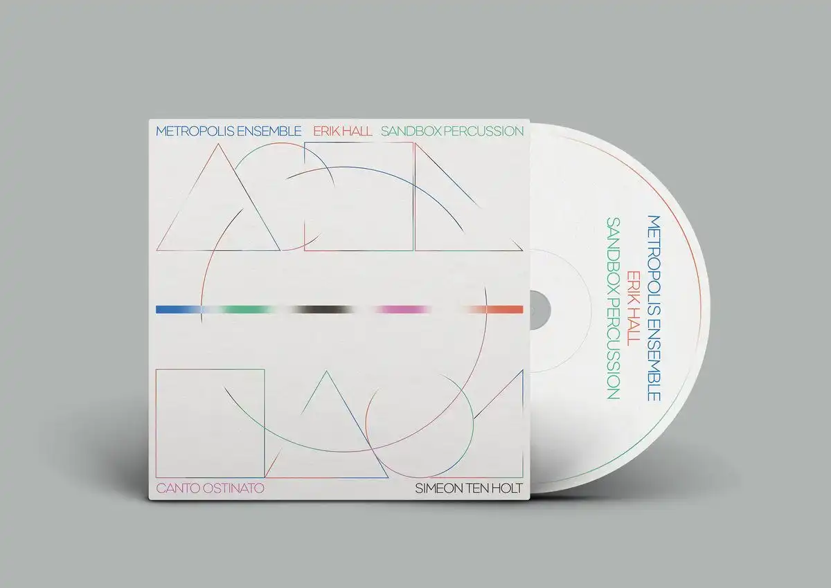 METROPOLIS ENSEMBLE, ERIK HALL, SANDBOX PERCUSSION / CANTO OSTINATO [CD]