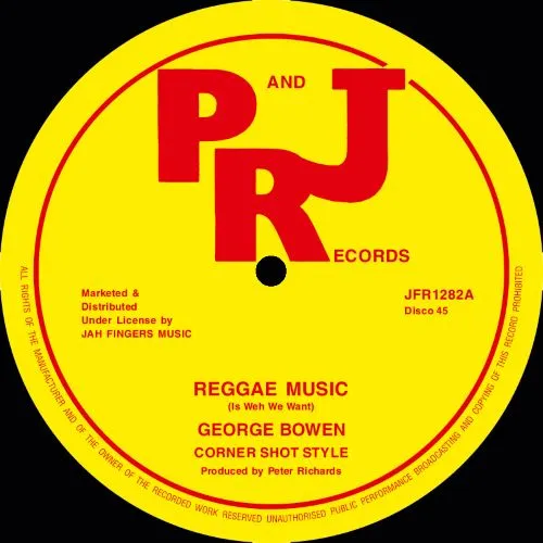 GEORGE BOWEN / REGGAE MUSIC