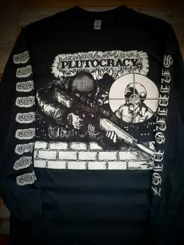 PLUTOCRACY / XL/SNIPING PIGZ LONG SLEEVE