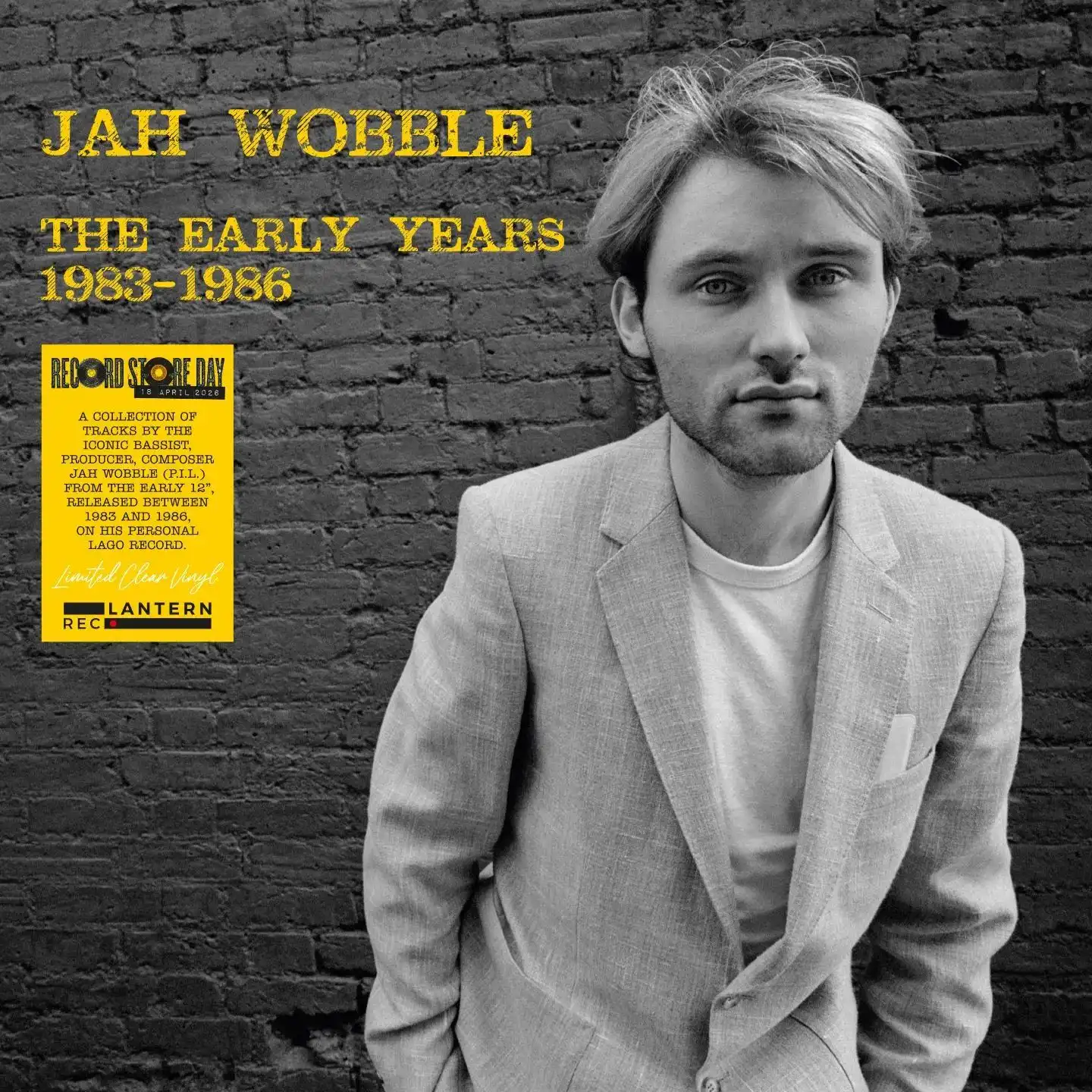 JAH WOBBLE / ジャー・ウォブル / THE EARLY YEARS 1983-1986 [LP]