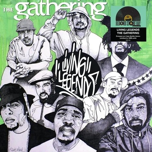 The La's 限定版 コークボトルグリーンLPレコード THE GATHERING (LP) (COKE BOTTLE GREEN VINYL)/LIVING LEGENDS/RECORD