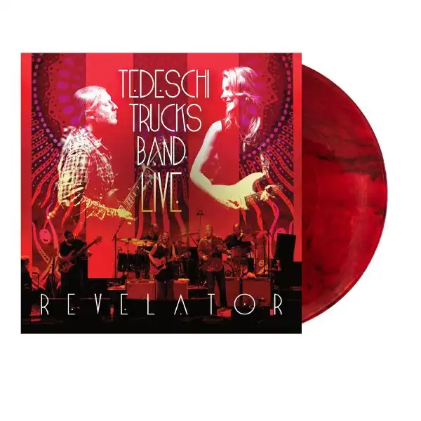LIVE REVELATOR (FIRE ORANGE WITH BLACK SWIRL VINYL)/TEDESCHI