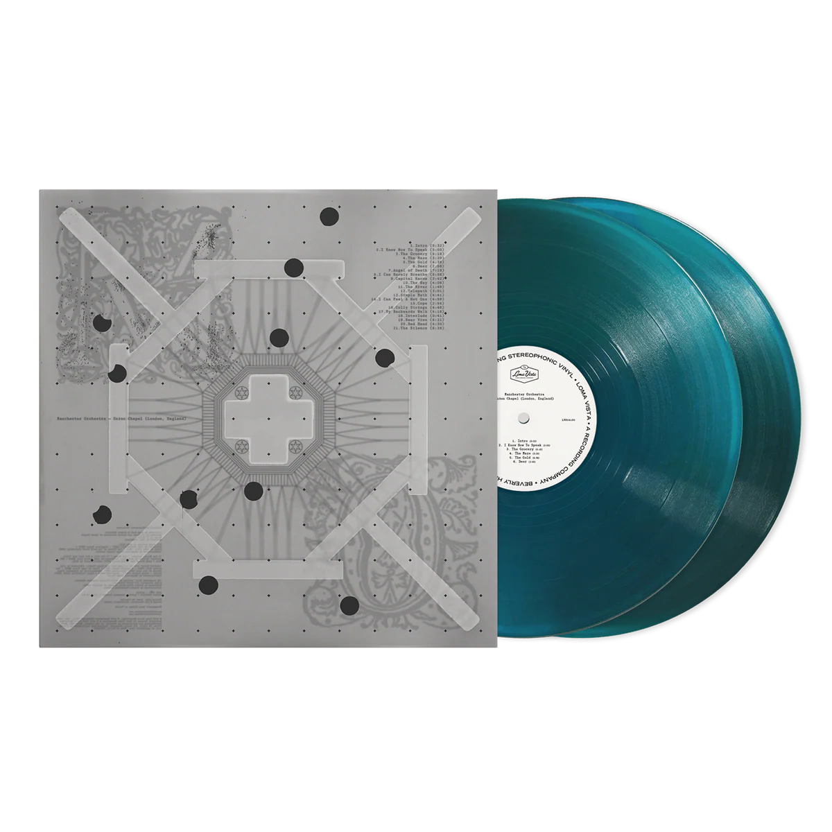 MANCHESTER ORCHESTRA / UNION CHAPEL (LONDON, ENGLAND) (2LP) (TRANSLUCENT SEA BLUE VINYL, LIMITED)