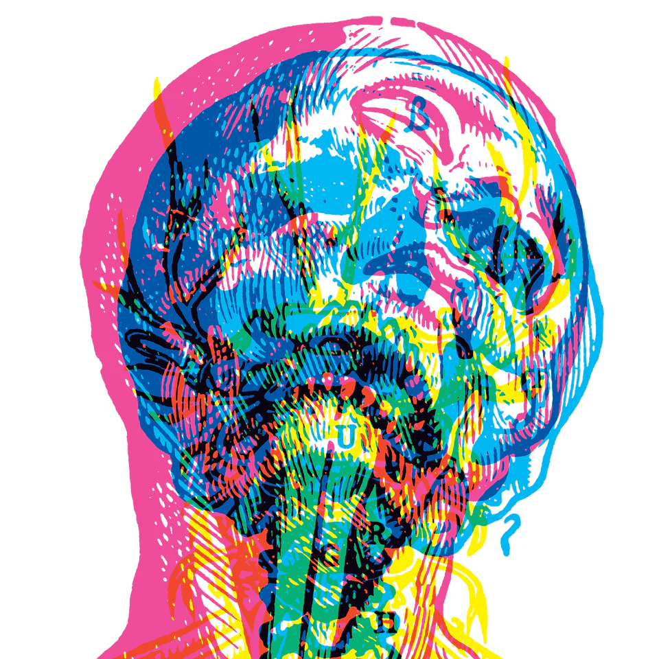 MANDY, INDIANA / URGH (YELLOW & MAGENTA SPLATTER VINYL)