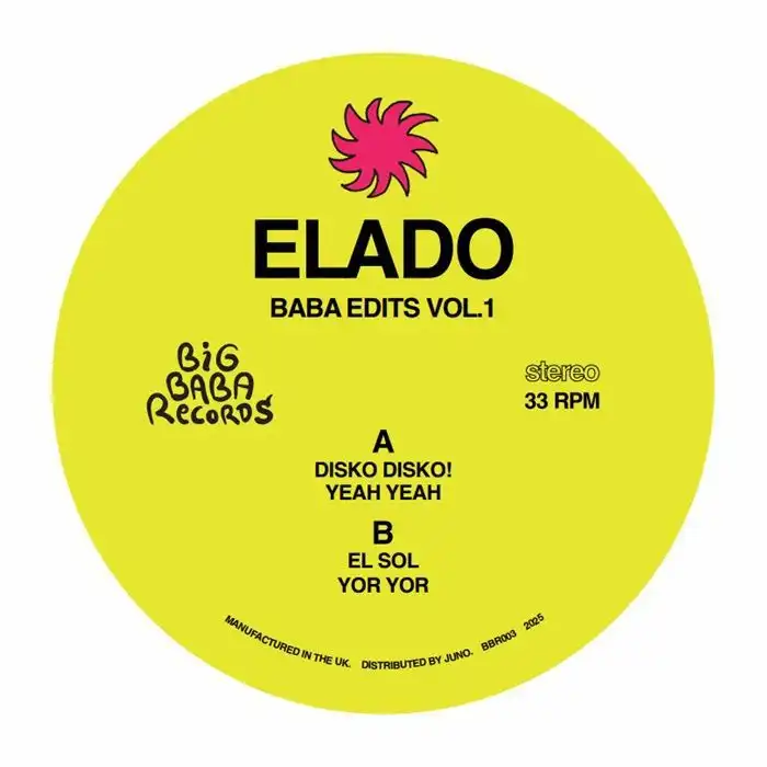 ELADO / BABA EDITS VOL 1 (180 GRAM VINYL 12")