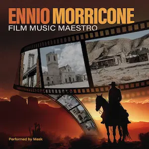 MASK/ENNIO MORRICONE / FILM MAESTRO (SOUNDTRACK) (LP) (TRANSPARENT RED & BLACK MIXED COLORED 180 GRAM VINYL, LIMITED, IMPORT)