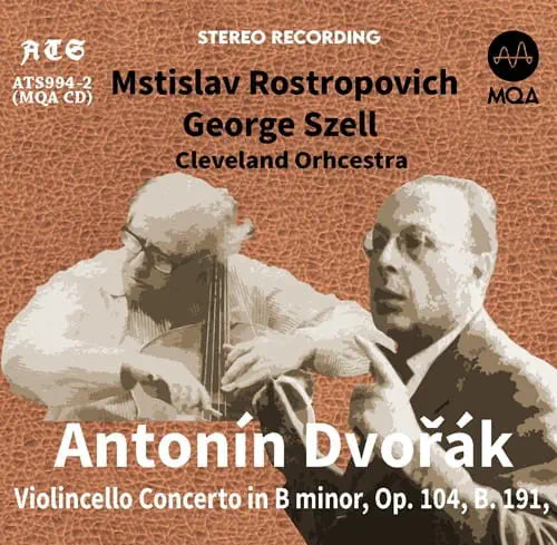 MSTISLAV ROSTROPOVICH / ムスティスラフ・ロストロポーヴィチ / DVORAK:CELLO CONCERTO(MQACD)