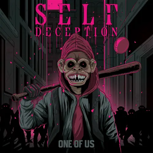 SELF DECEPTION / ONE OF US - TRANSLUCENT FUCHSIA LP