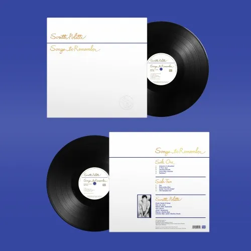 SCRITTI POLITTI / スクリッティ・ポリッティ / SONGS TO REMEMBER (数量限定/日本語帯付き/歌詞対訳、解説書封入) (LP)