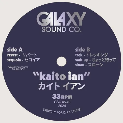 KAITO IAN / LO FI HIP HOP INSTRYMENTALS (7")