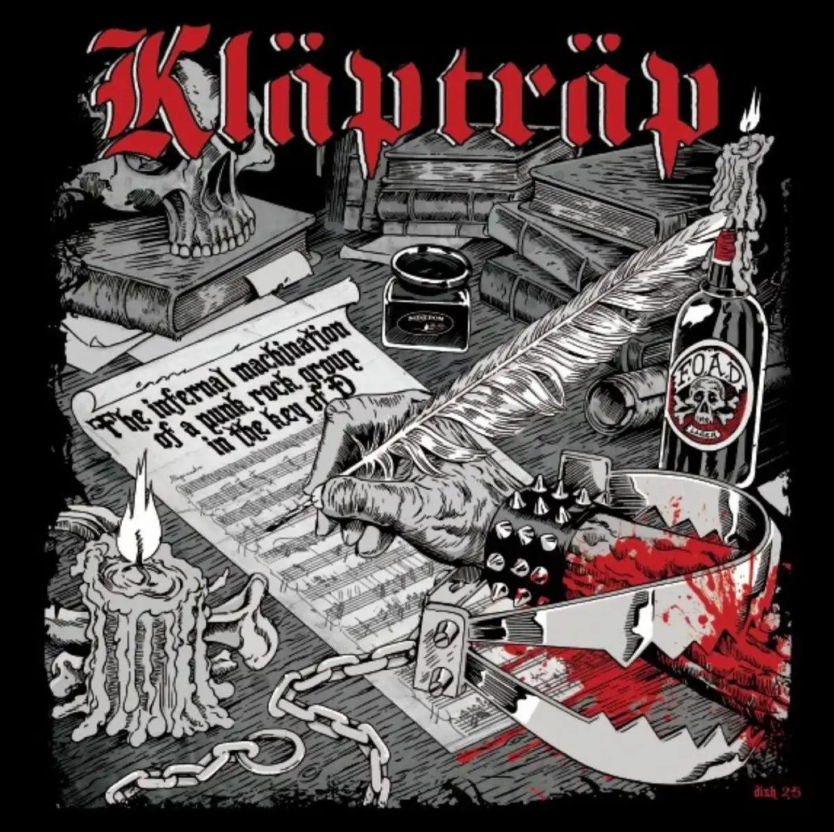 KLAPTRAP / THE INFERNAL MACHINATION... (LP/BLACK VINYL)