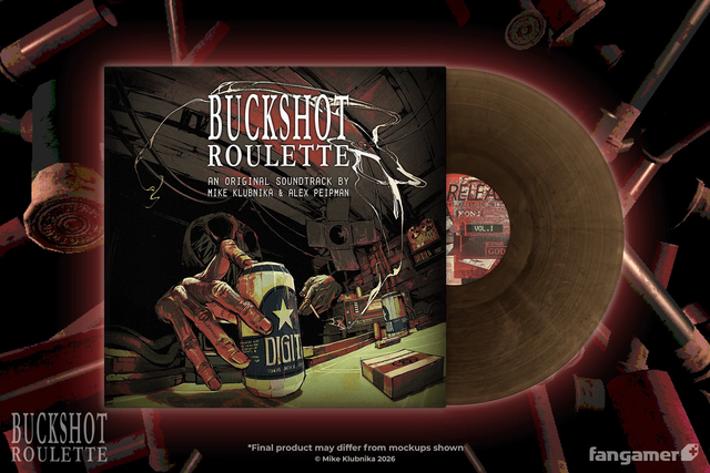 BUCKSHOT ROULETTE VINYL SOUNDTRACK (LP)/MIKE KLUBNIKA&ALEX PEIPMAN