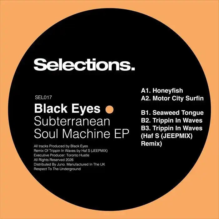 BLACK EYES (HOUSE) / SUBTERRANEAN SOUL MACHINE EP (12")