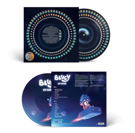 BLUEY / ブルーイ / UP HERE (ZOETROPE PICTURE DISC)