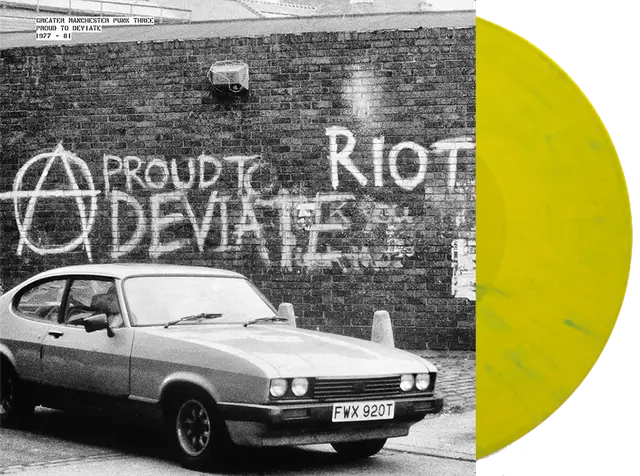 V.A. / GREATER MANCHESTER PUNK VOL.3 - PROUD TO DEVIATE (LP)