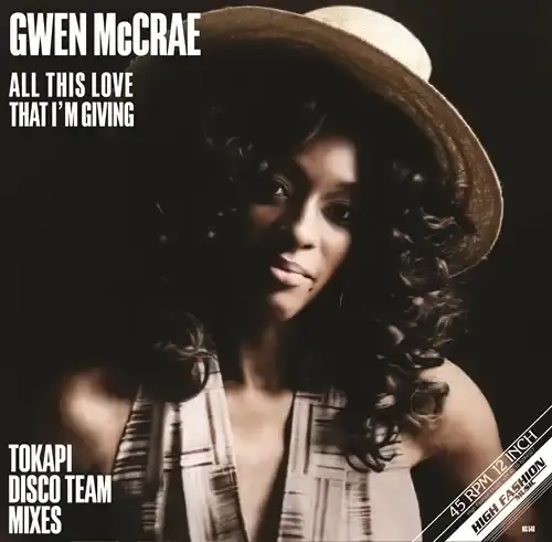 GWEN MCCRAE / グウェン・マックレー / ALL THIS LOVE THAT I’M GIVING (TOKAPI DISCO TEAM REMIX)