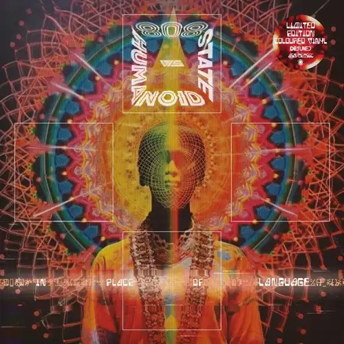 808 STATE VS. HUMANOID / IN PLACE OF LANGUAGE [ORANGE MARBLED VINYL ]