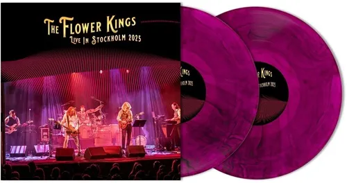 THE FLOWER KINGS / ザ・フラワー・キングス / LIVE IN STOCKHOLM 2025: LIMITED TRANSPARENT VIOLET WITH BLACK SMOKE COLOR DOUBLE VINYL - 180g LIMITED VINYL