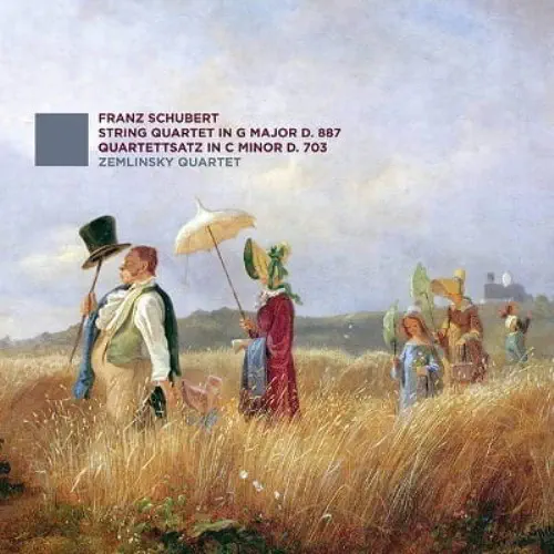 ZEMLINSKY QUARTET / ツェムリンスキー四重奏団 / SCHUBERT:STRING QUARTET NO.15 / QUARTETTSATZ
