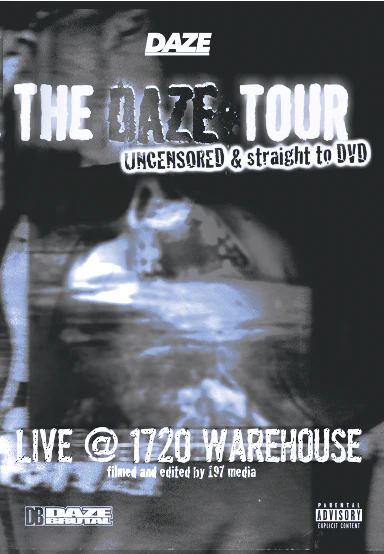 DAZE TOUR LIVE AT 1720 (DVD)/DAZE (US HARDCORE LABEL)/ハードコア