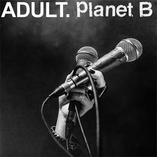 ADULT. : PLANET B / GLASS IN THE TRASH B/W RELEASE ME (7")