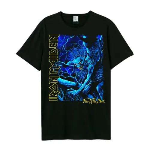 IRON MAIDEN / アイアン・メイデン / FEAR OF THE DARK BLUE T-SHIRT<SIZE:L>