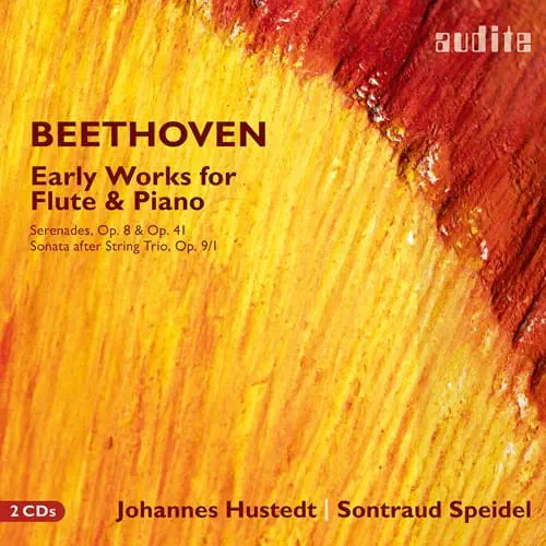 JOHANNES HUSTEDT / ヨハネス・フーシュテッド / BEETHOVEN:EARLY WORKS FOR FLUTE&PIANO