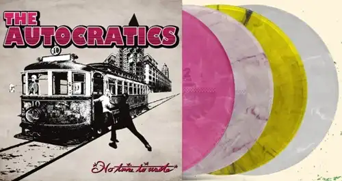 THE AUTOCRATICSの最新アルバム、ジャケットとインサートを新たにしたUS盤LPが登場!