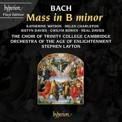 STEPHEN LAYTON / スティーヴン・レイトン / BACH:MASS IN B MINOR(LPレコード)