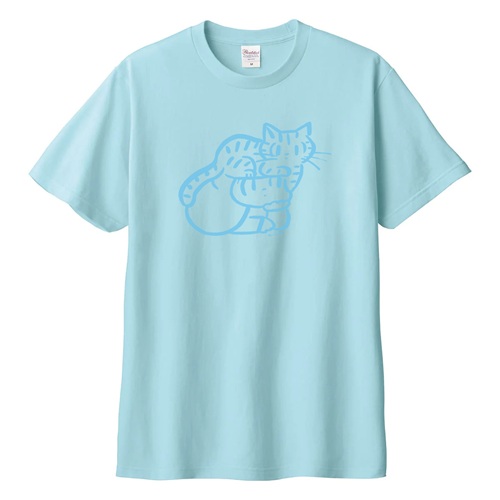 Wisut Ponnimit / ウィスット・ポンニミット  / XL / マムアン 頭に君 Tシャツ ライトブルー