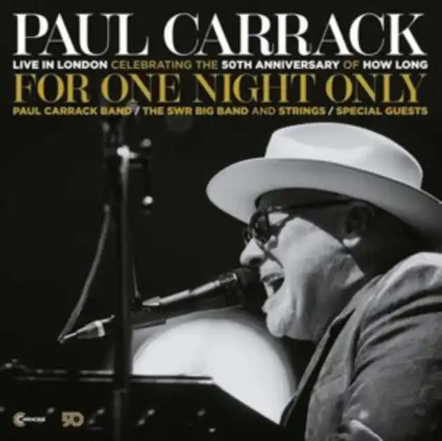 PAUL CARRACK / ポール・キャラック / FOR ONE NIGHT ONLY - LIVE IN LONDON (2CD)