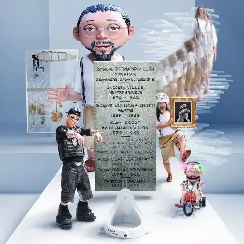 MNNK BRO. (TAKASHI MURAKAMI & JP THE WAVY) / ローズ・セラヴィ さりながら、死ぬのは他人なり MNNK MADE (12INCH)