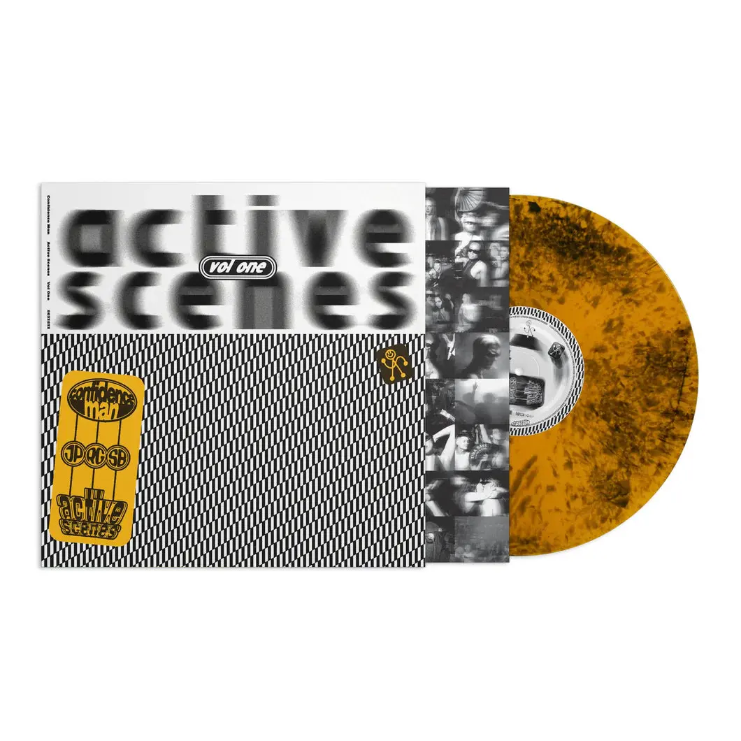 CONFIDENCE MAN / コンフィデンス・マン / ACTIVE SCENES VOL. 1 (ORANGE AND BLACK DUST VINYL) 【RECORD STORE DAY 2026.04.18】