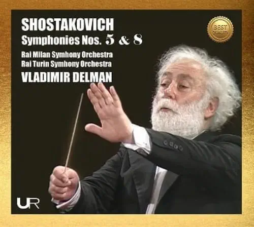 VLADIMIR DELMAN / ウラディミール・デルマン / SHOSTAKOVICH:SYMPHONY NO.5&8