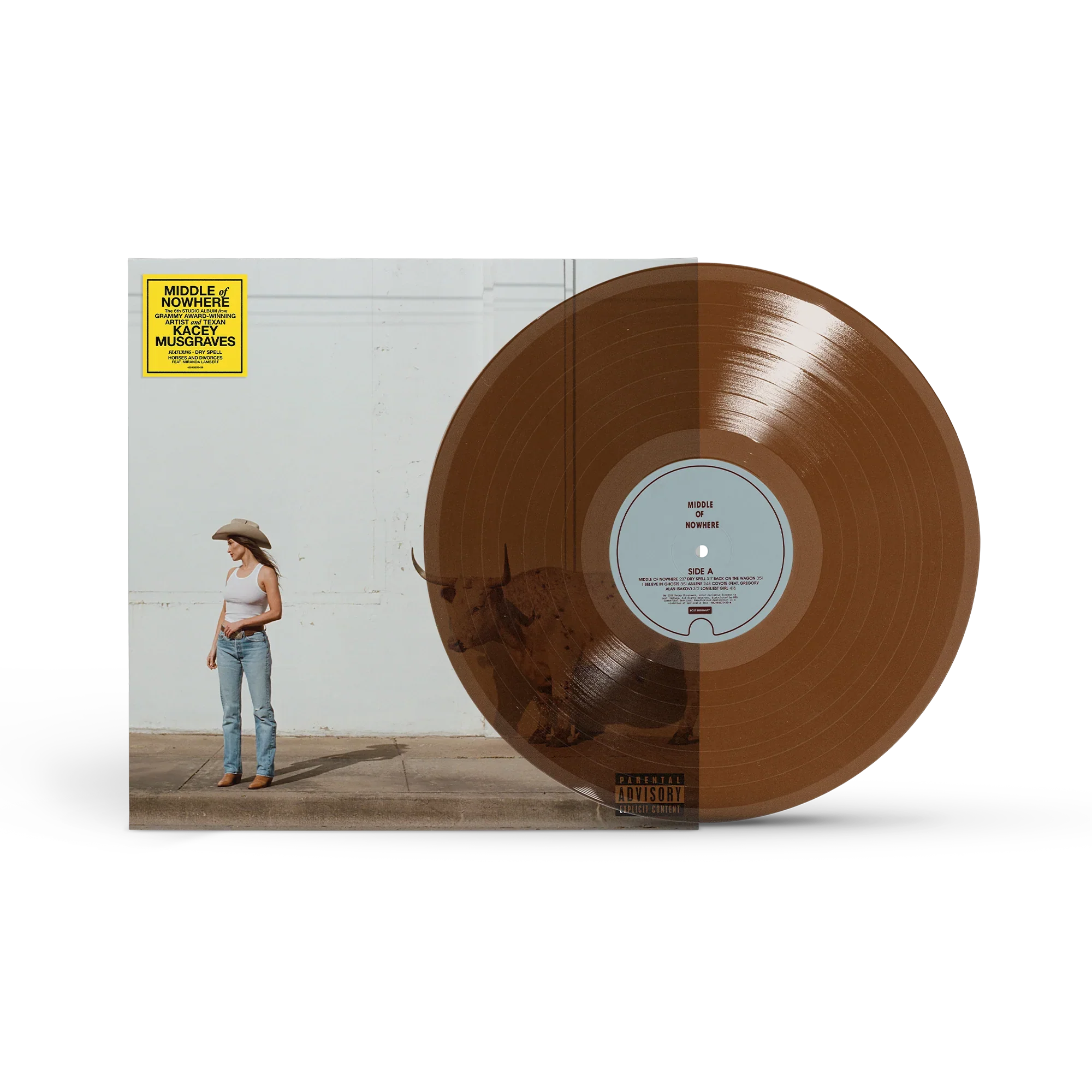 KACEY MUSGRAVES / ケイシー・マスグレイヴス / MIDDLE OF NOWHERE (WHISKEY COLOR LP)